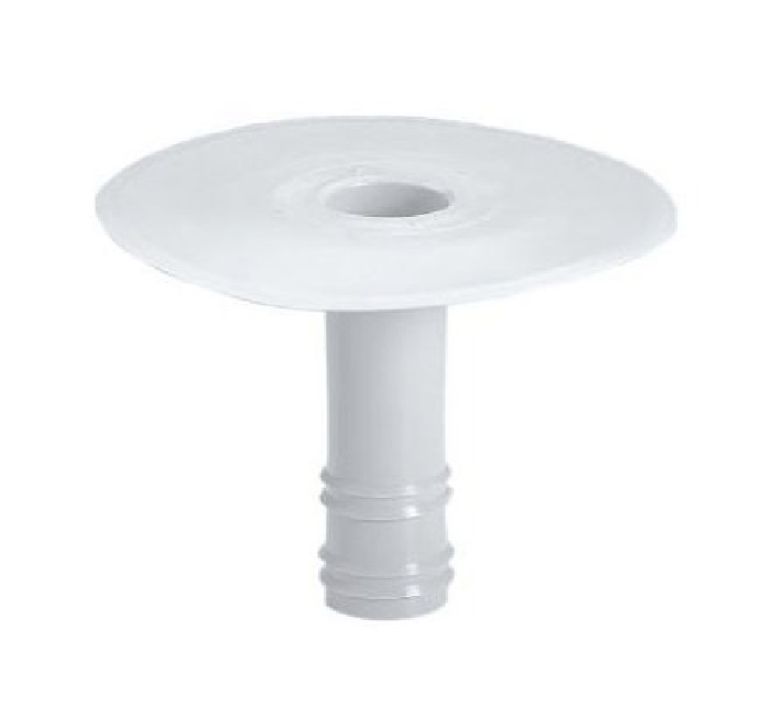 Roof Drain PVC Round Rainwater Outlet 63mm DQ Services Ltd