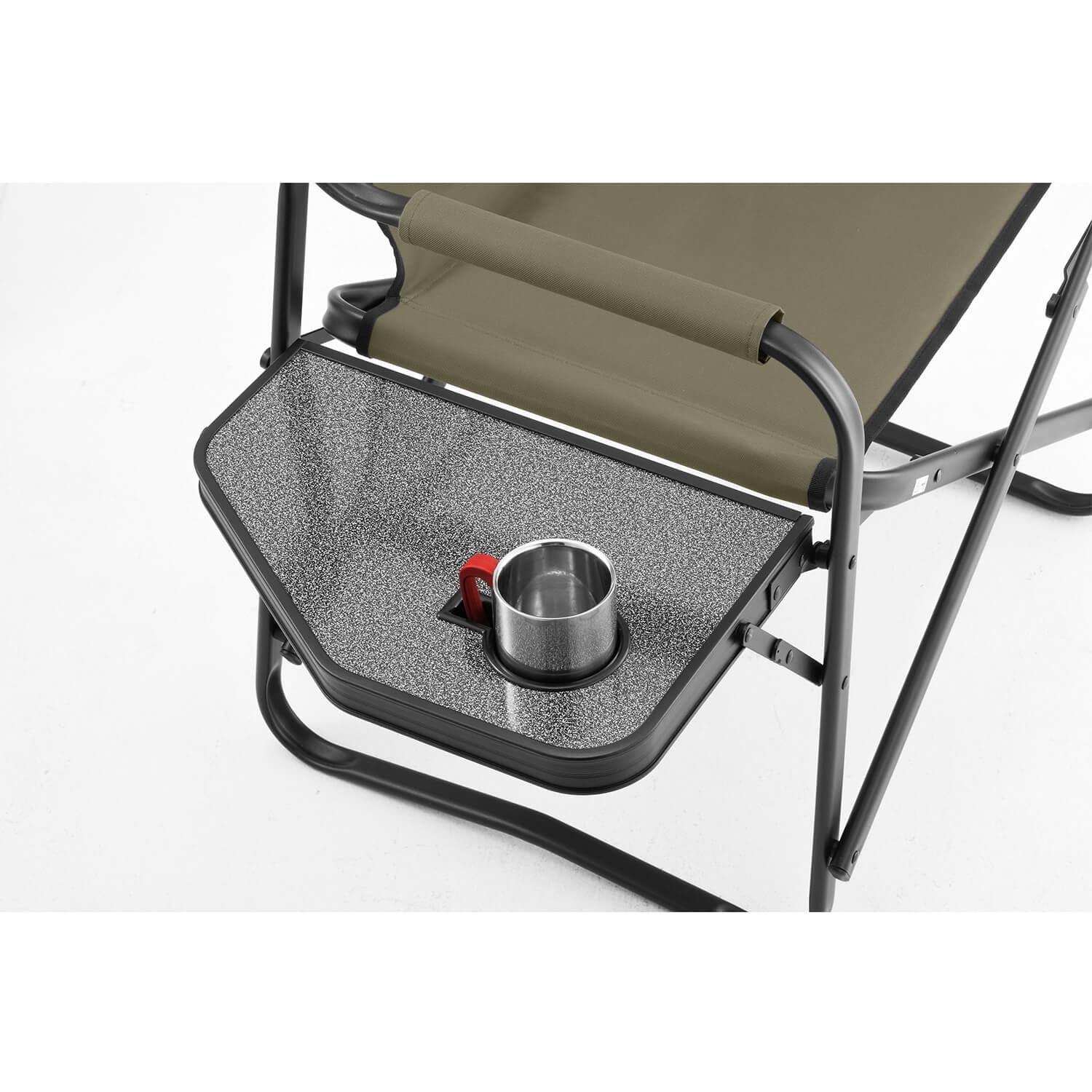 COLEMAN japan Side Table deck Chair (Olive) เก้าอี้ Deck Chair พร้่อม