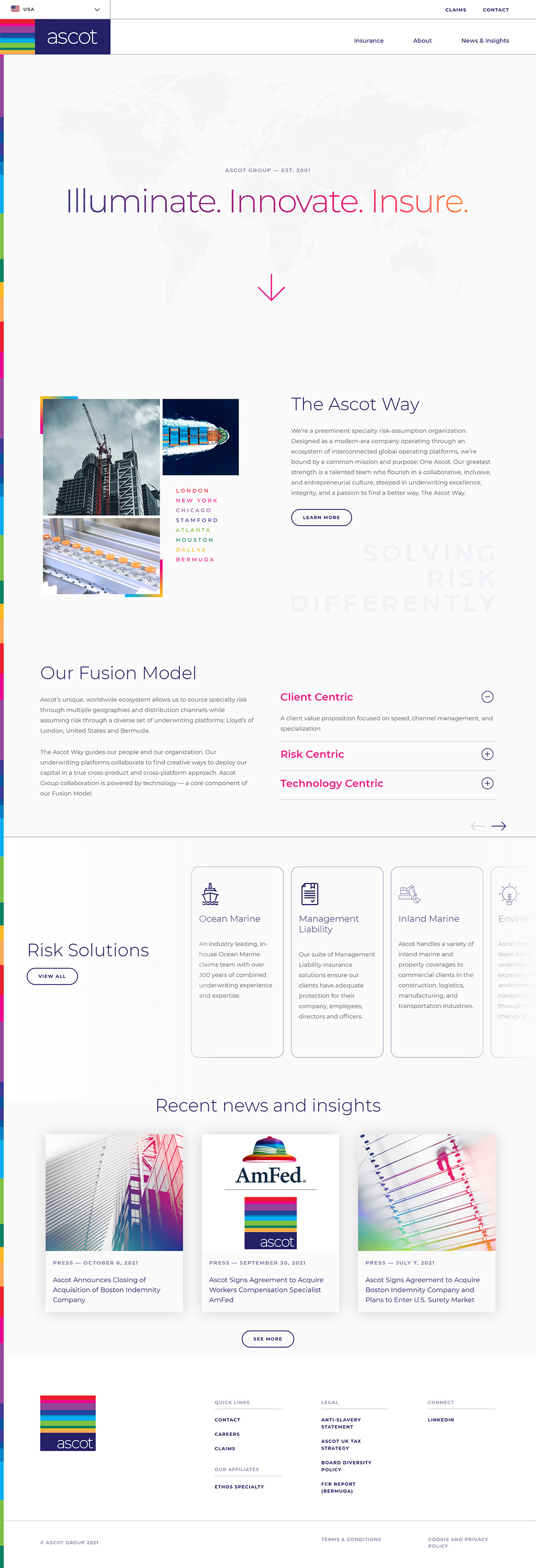 Ascot Group Boston Freelance  Designer