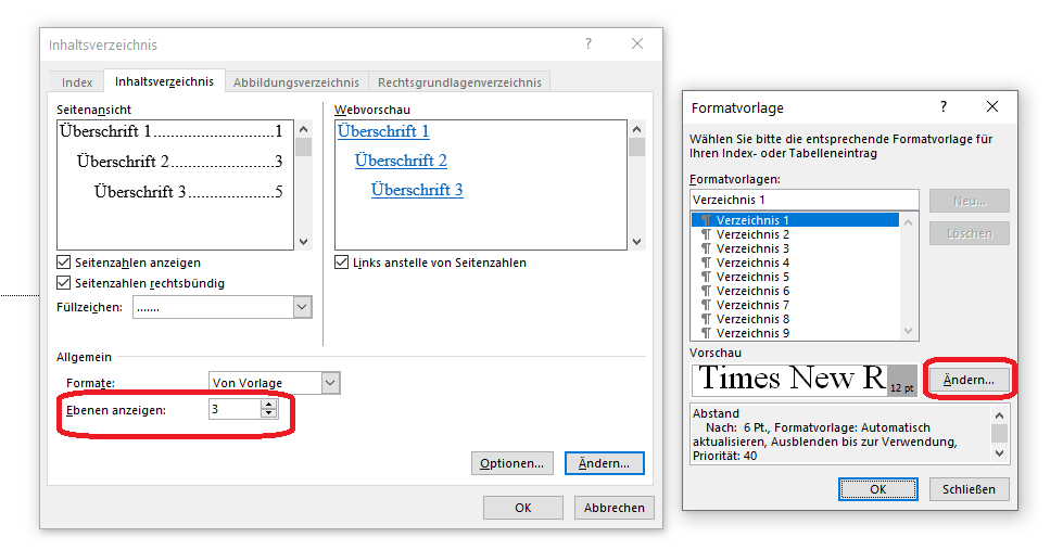 Inhaltsverzeichnis und Layout (MS Word Teil 2) Dr. Jur.