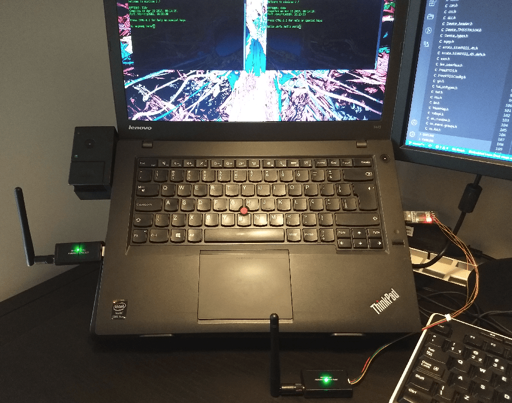 Communication wireless using 3DR Telemetry Radio