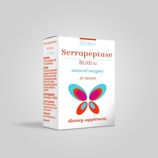 Serrapeptase Superior proteolytic enzyme with powerful anti