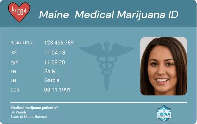 Maine Medical Marijuana Card Online 420 Evaluations