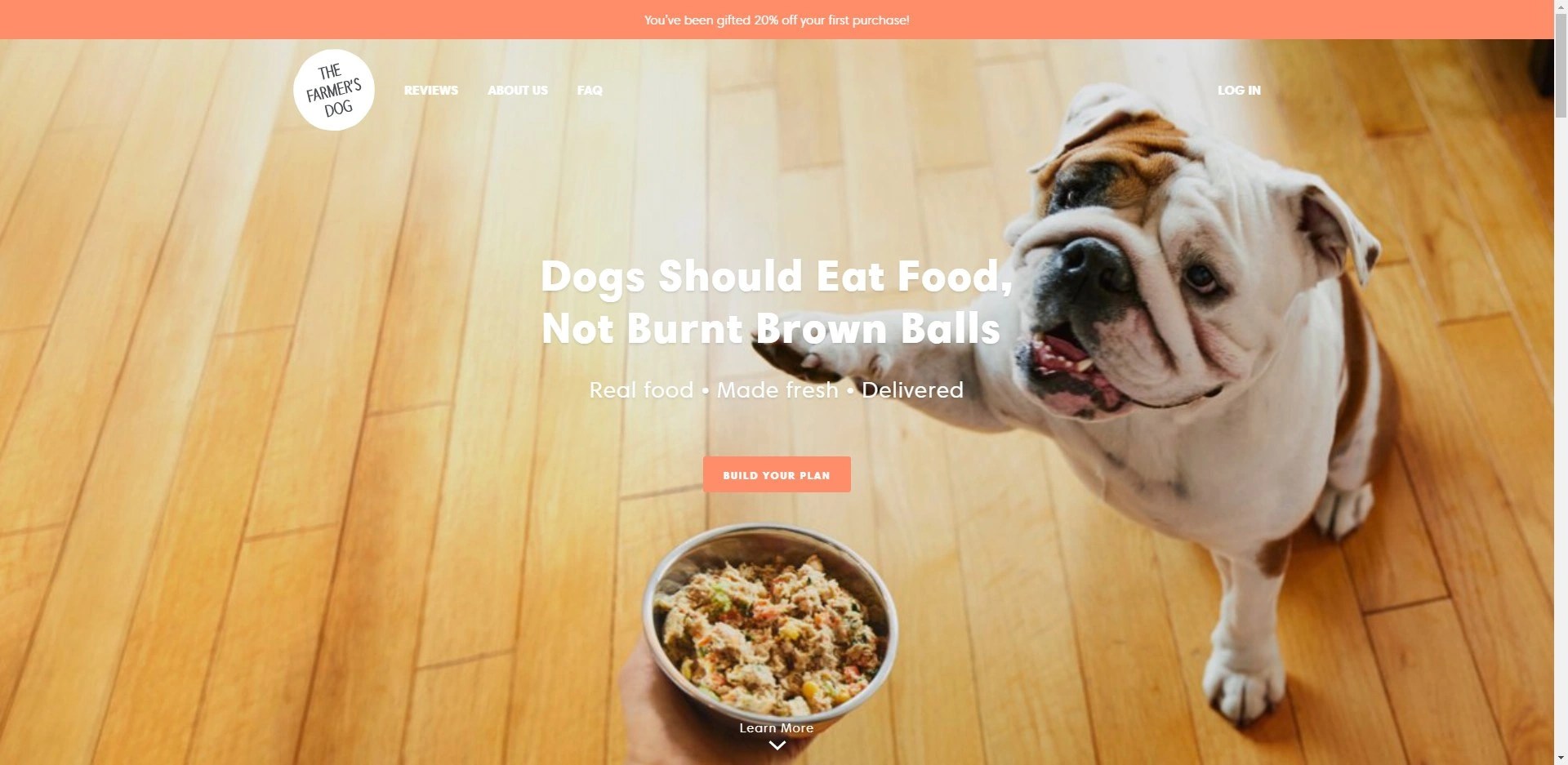 Mark Designer The Farmer’s Dog Homemade Dog Food, Fresh & Delivered