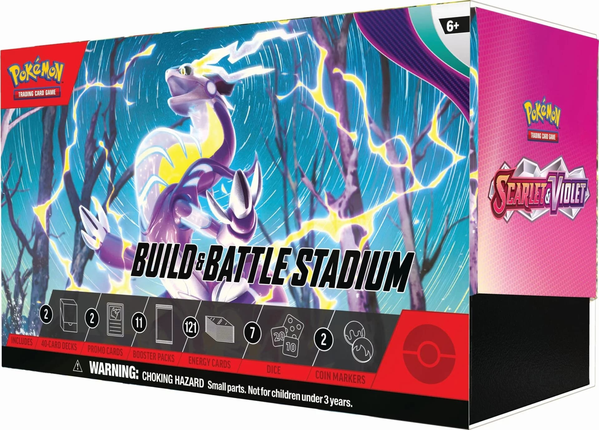 Pokémon Scarlet And Violet Build And Battle Stadium Box Dracoon