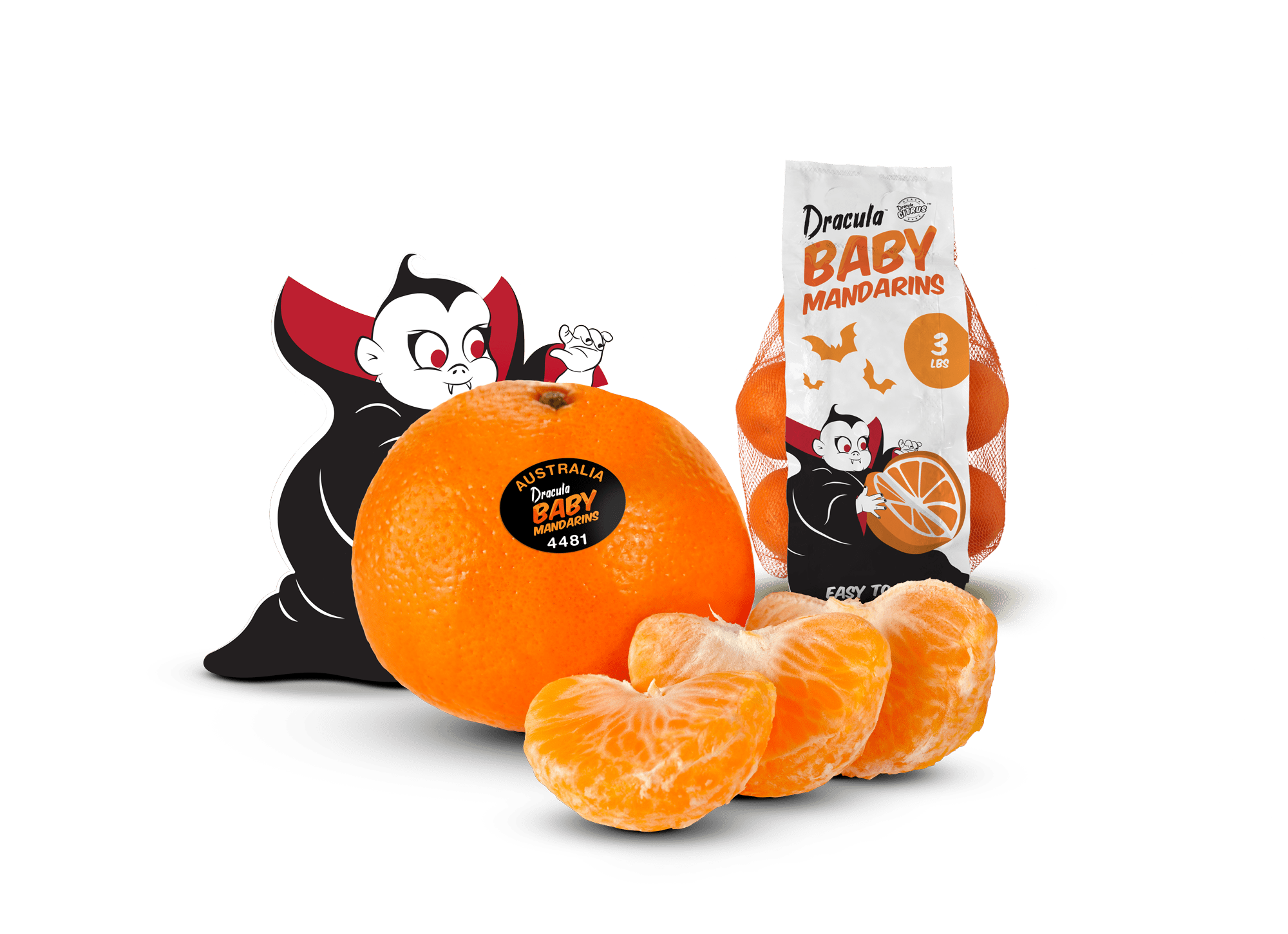 Baby Mandarins Dracula Citrus USA