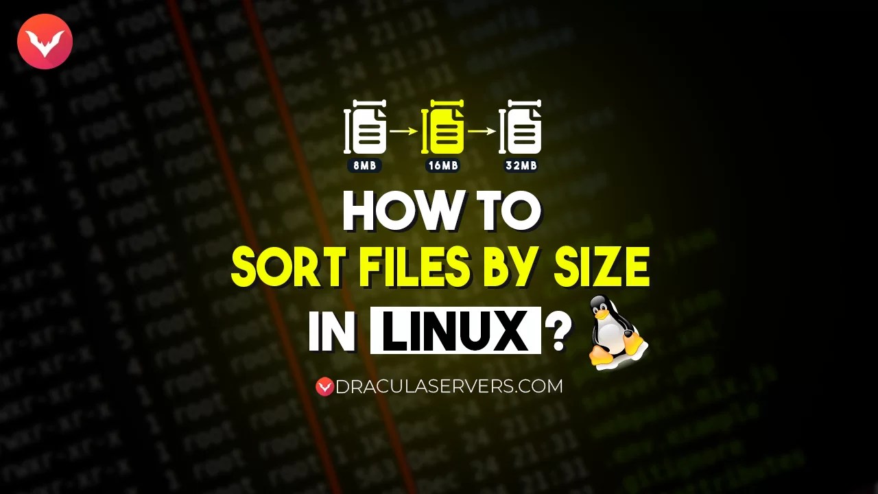 How to Sort Files by Size in Linux/Unix? Dracula Servers Tutorials