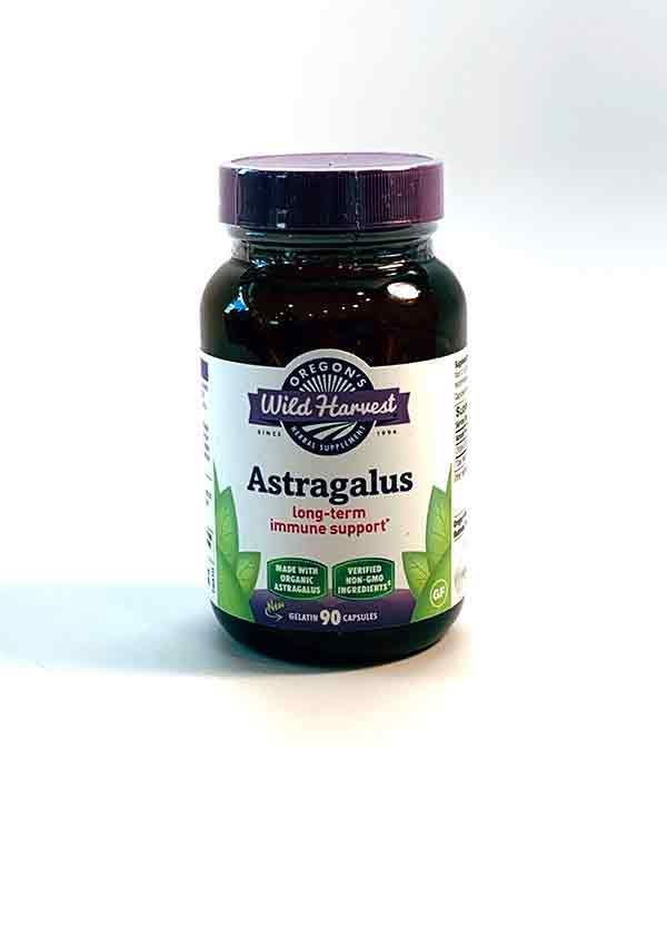 Astragalus organic 90 capsules immune boosting supplement Dr Adrian
