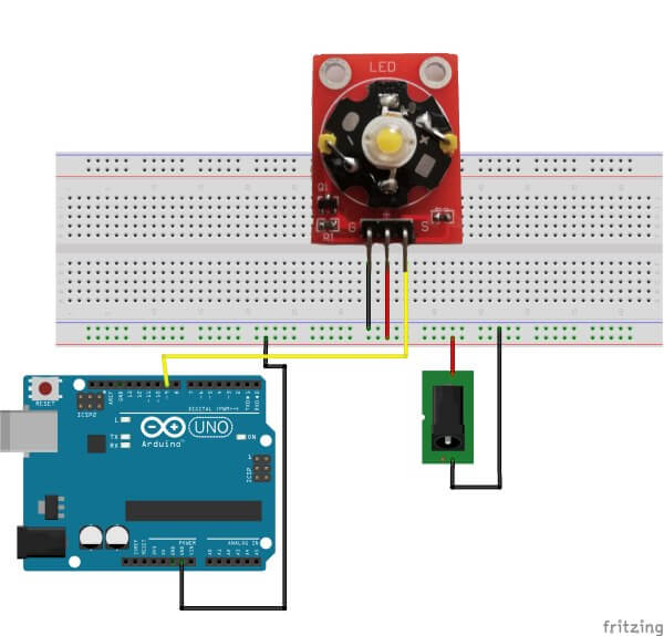 Arduino Lektion 63 3W High Power LED Technik Blog