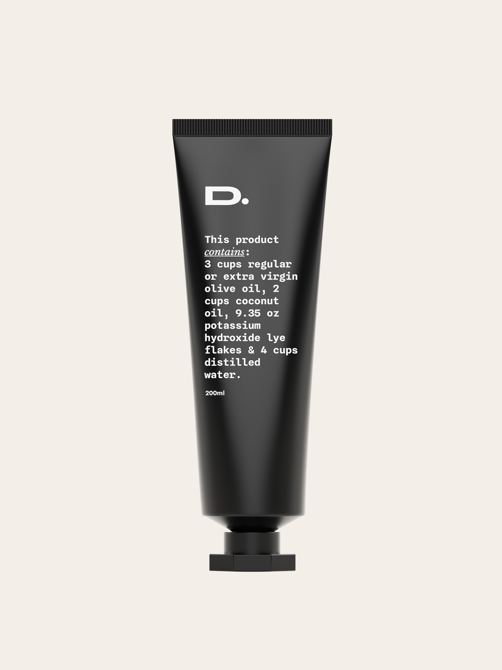 Hand Cream Tube Draft