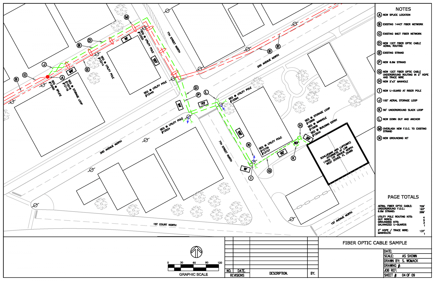 Fiber Optics Drafting, On Demand Portfolio