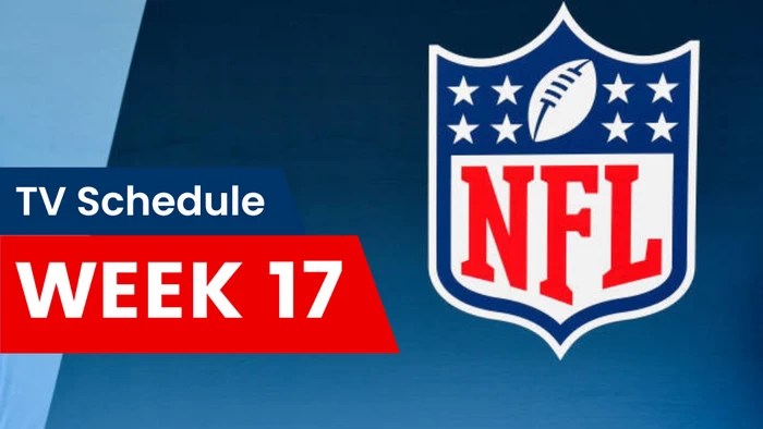 NFL Week 17 TV Schedule: How to watch Dallas vs Tennessee