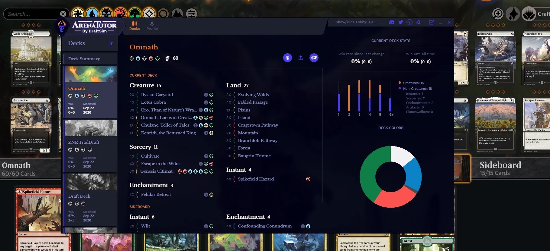 Arena Tutor MTGA Tracker and Draft Assistant by Draftsim