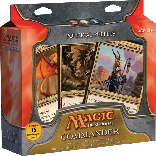 Find new online shopping Magic The Gathering 2011 Commander Deck