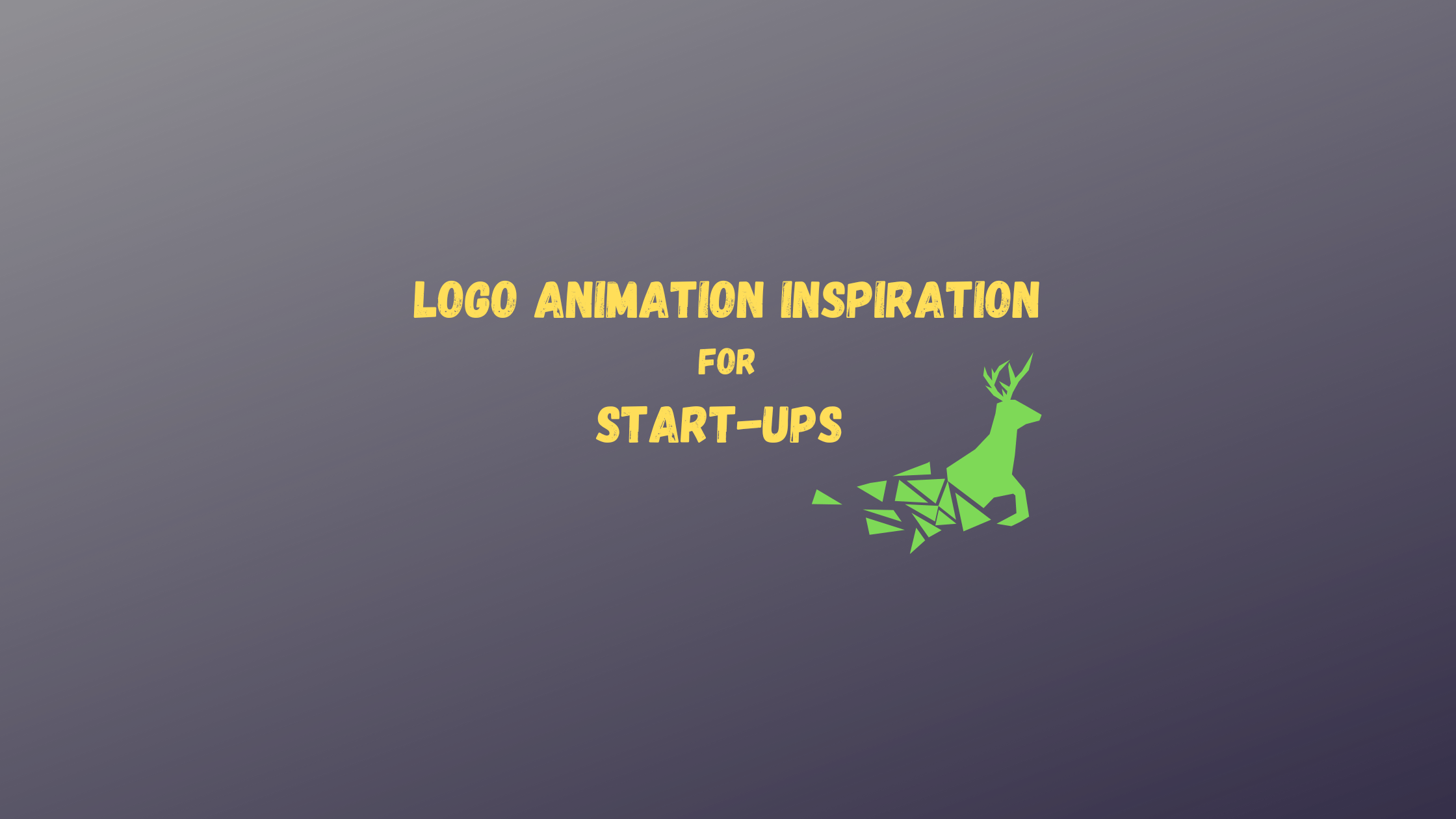 Logo Animation Inspirations for StartUps in 2023 Draftss