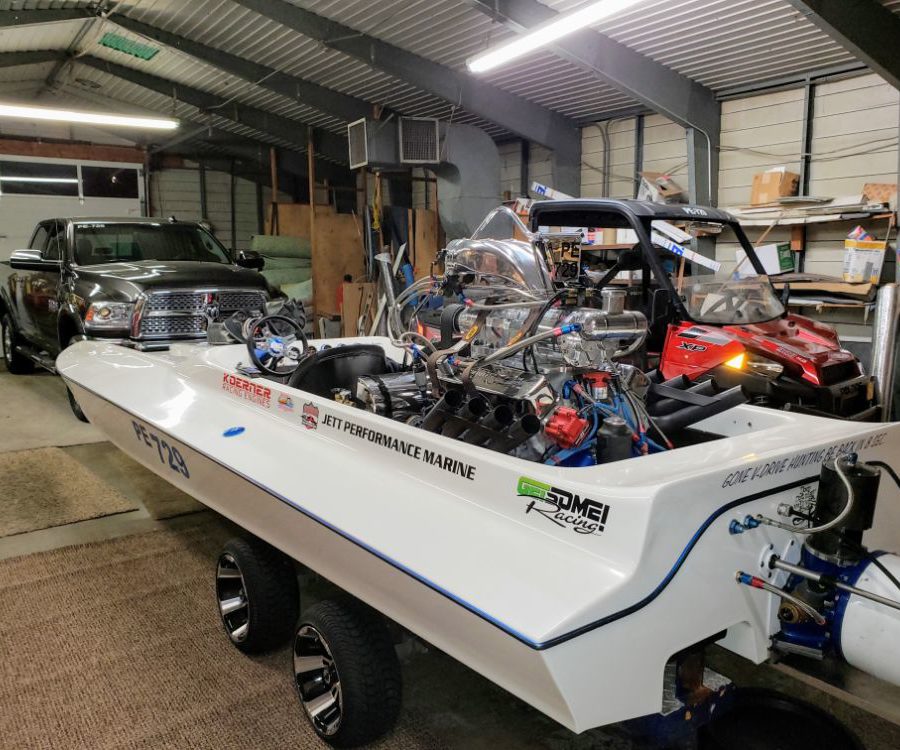 ***REDUCED*** 2002 Tom Papp Stealth Blown Alcohol Competition Jet Boat