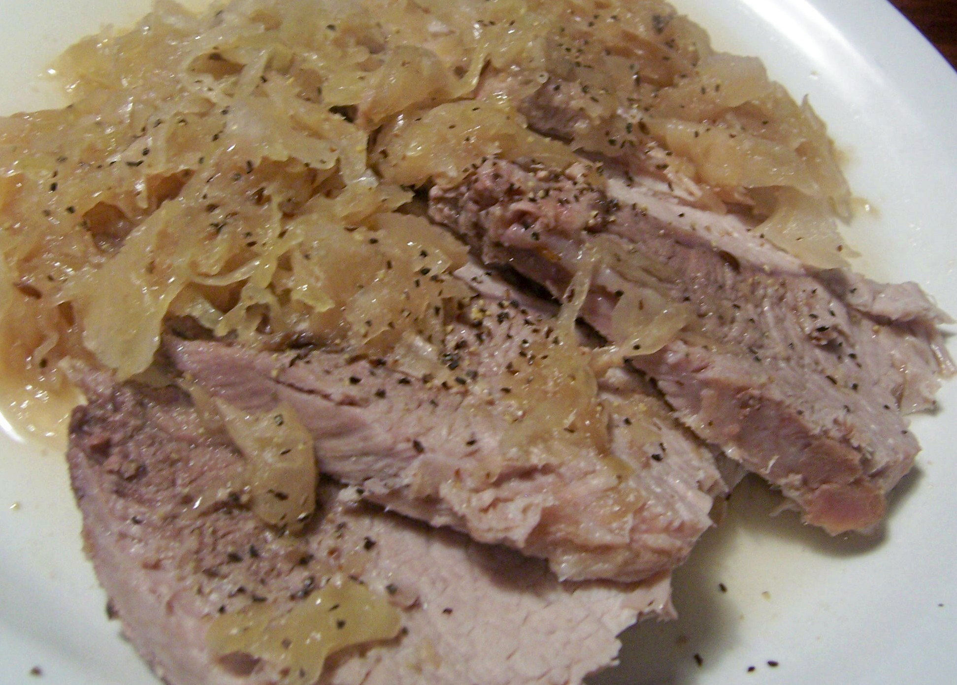 pork and sauerkraut recipe