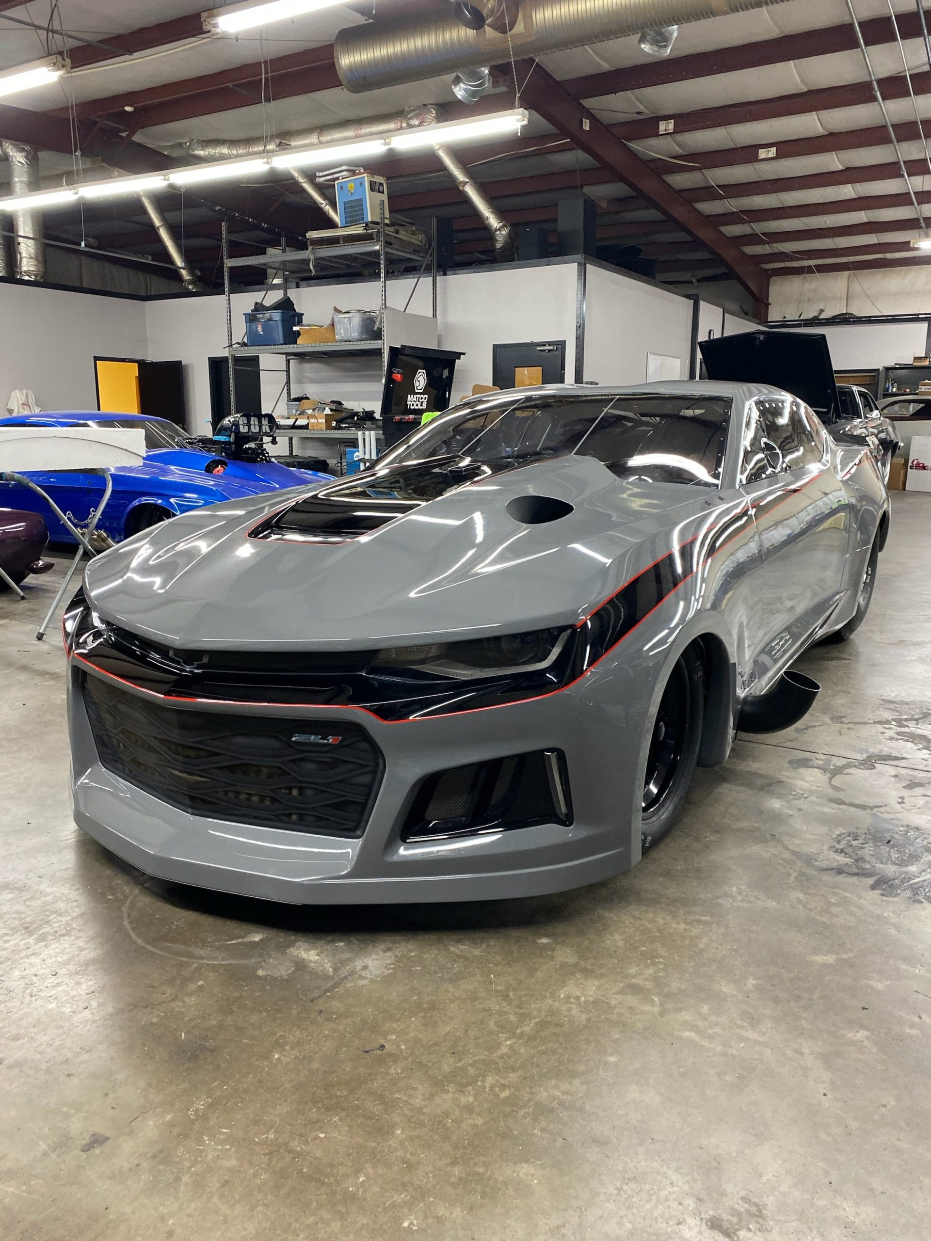 Ryan Martin Unveils New ’18 ZL1 Camaro BigTire Car for 2020 No Prep