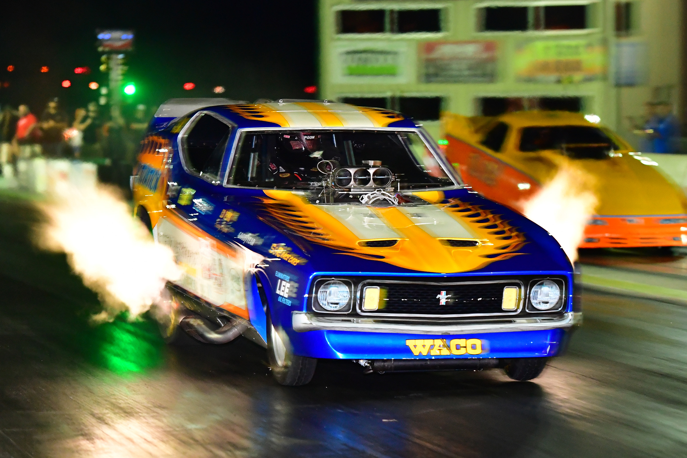 Funny Car Chaos, Launching 'Chaos' Live Stream Drag
