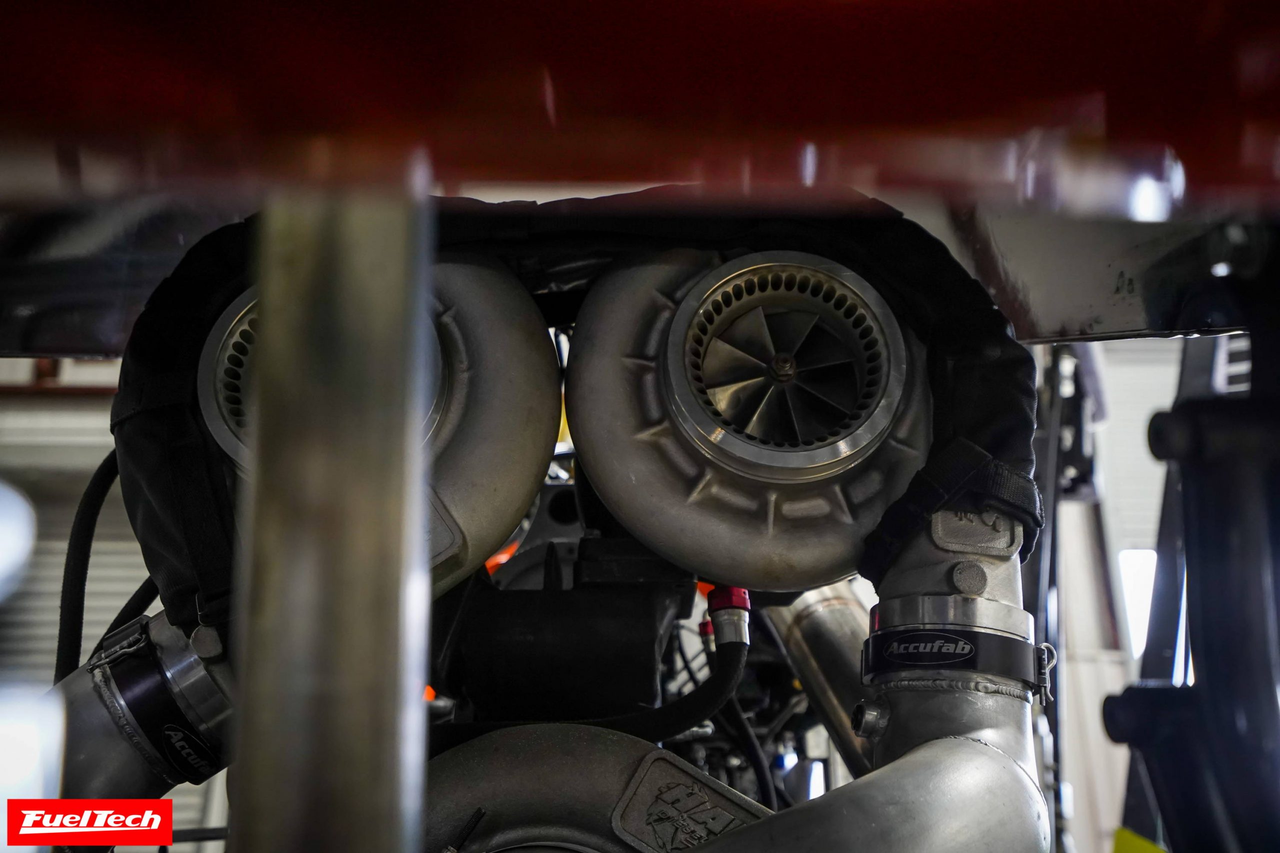 Triple Turbo Pulling Tractor Pushes FuelTech's Hub Dyno to the Limit