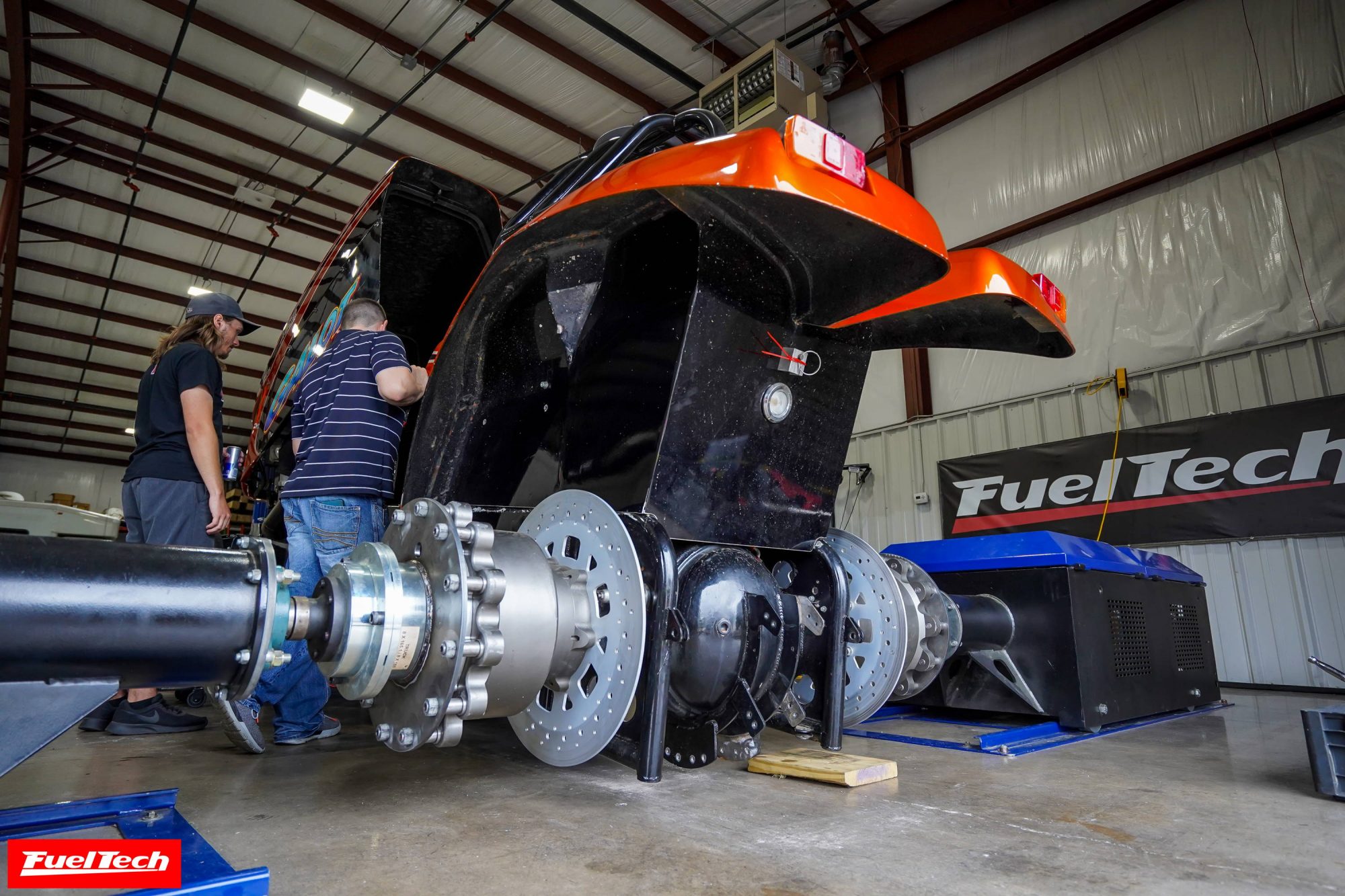 Triple Turbo Pulling Tractor Pushes FuelTech’s Hub Dyno to the Limit