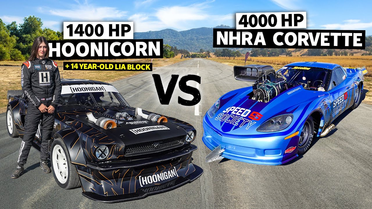 Watch Alex Laughlin, ScrewBlown Corvette Take on Ken Block's