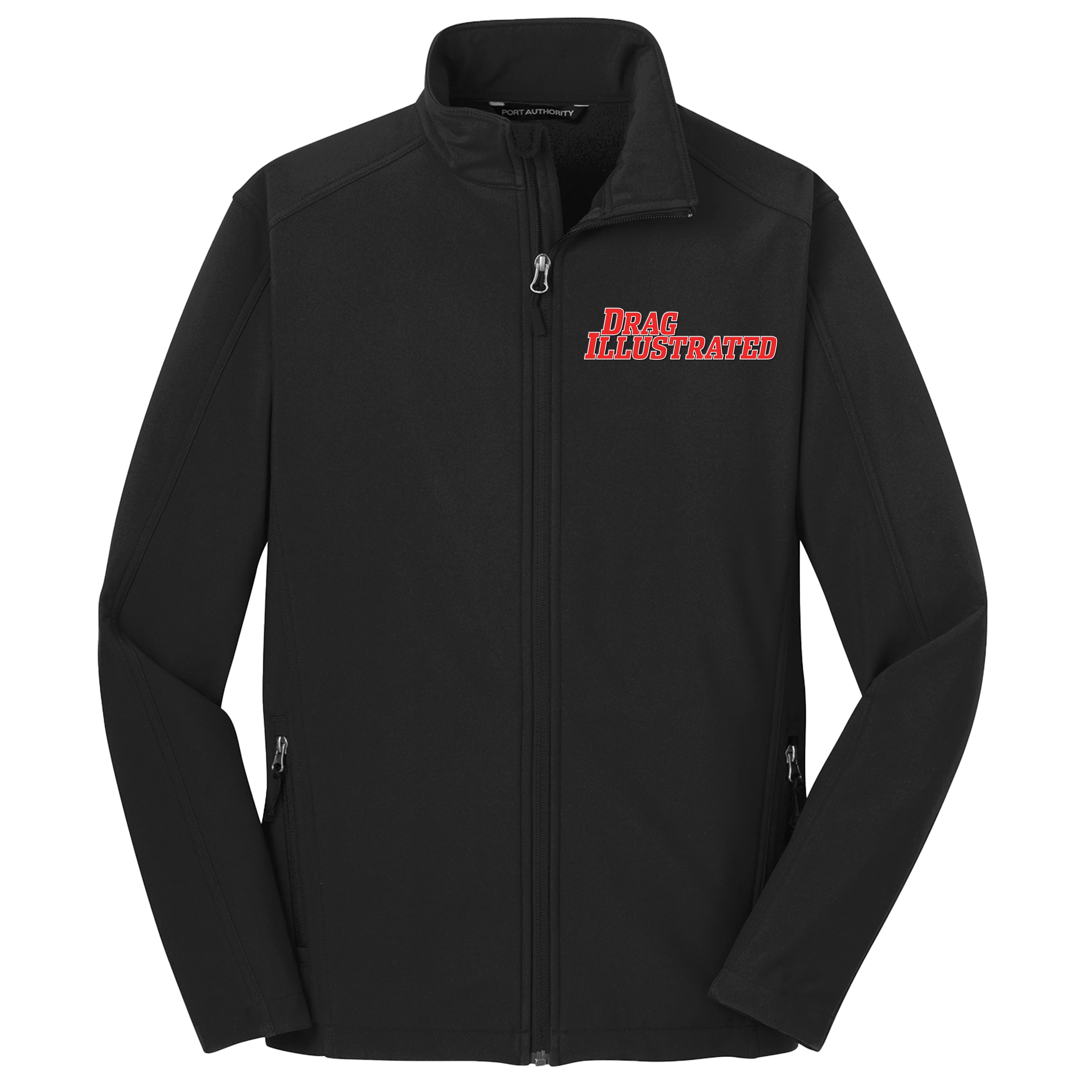 Soft Shell Bonded fleece Jacket with patch