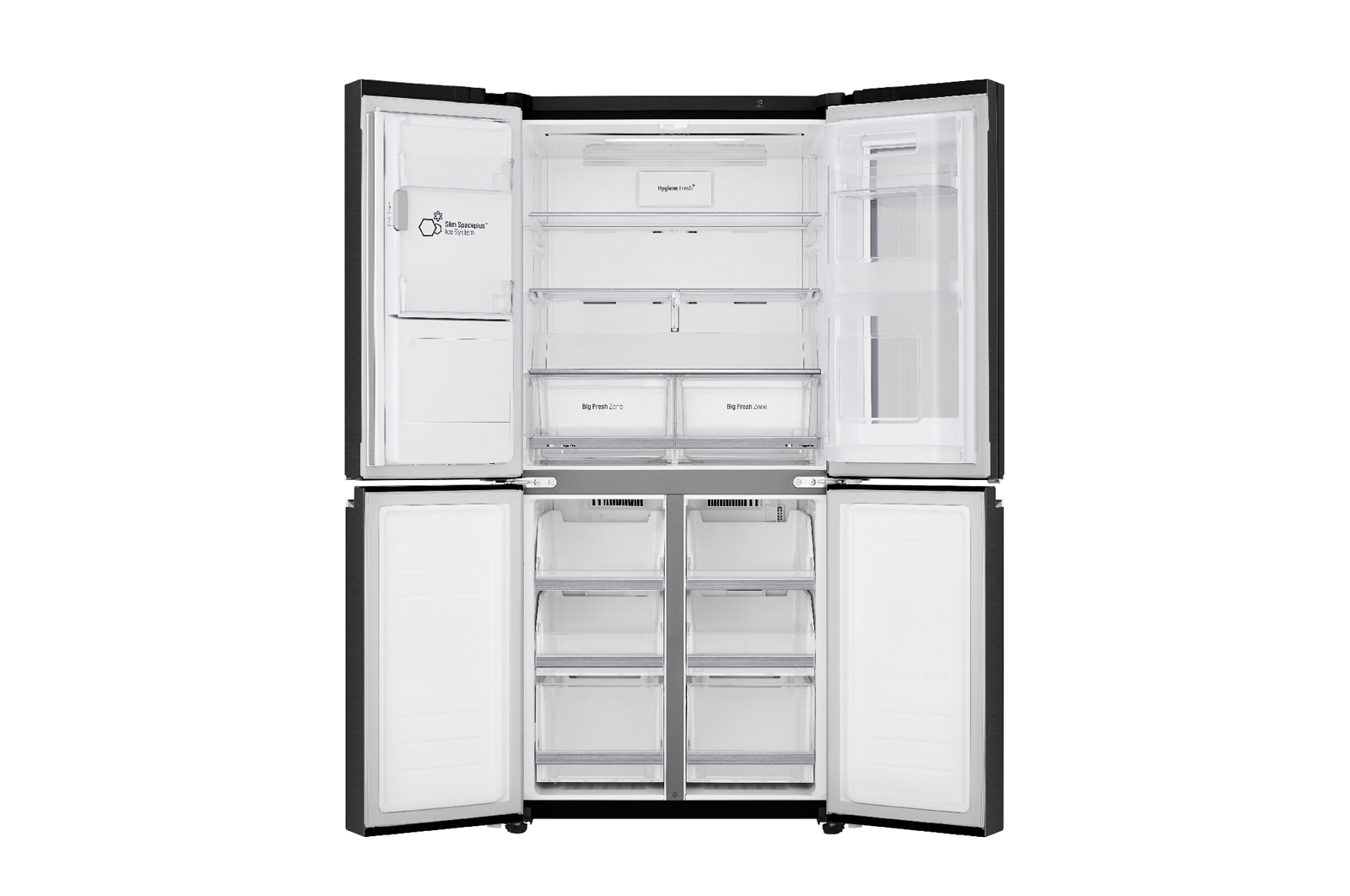 LG Instaview™ French Door [DoorinDoor™] 508L Net Capacity 4 Door