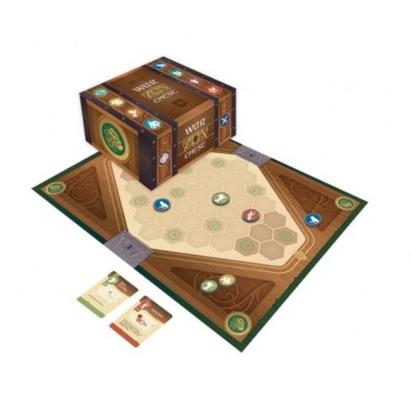 War Chest Juego Abstracto Maldito Games Dragones y Losetas