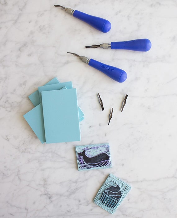 DIY Carve Your Own Rubber Stamps Dragonfly Designs