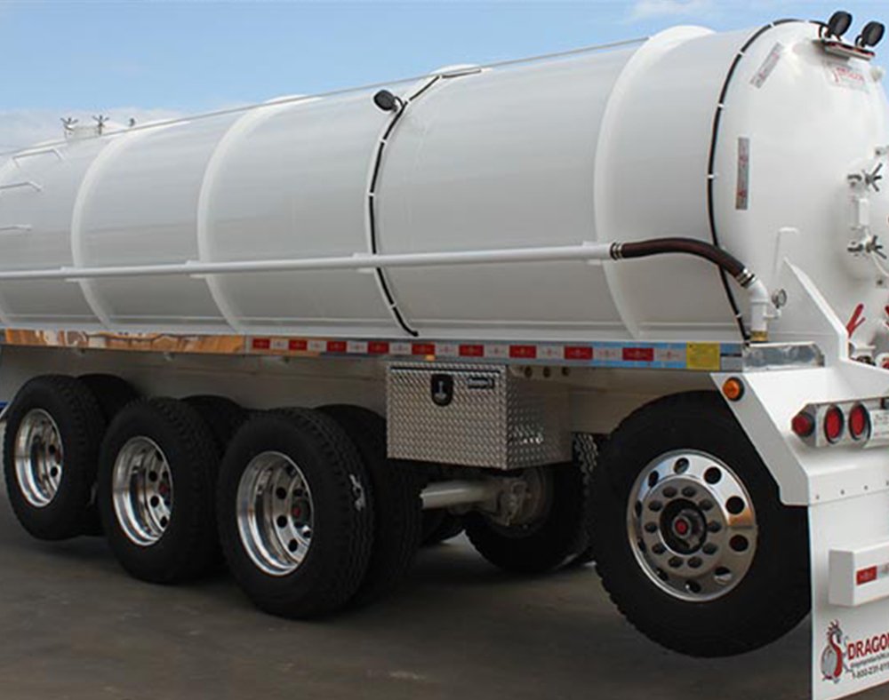 Liquid Transport Trailers Vacuum Trailers Dragon Products, LTD