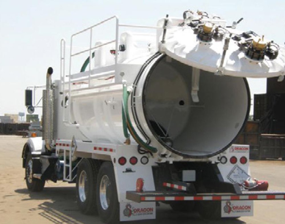 Liquid Transport Trailers Vacuum Trailers Dragon Products, LTD