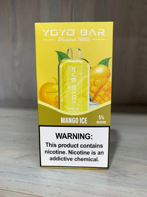 YOYO BAR PHANTOM 7000 DISPOSABLE RECHARGABLE Dragon Vape