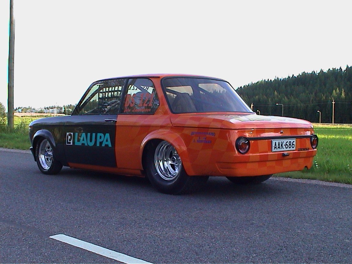 1972 BMW 2002 1/4 mile Drag Racing timeslip specs 060