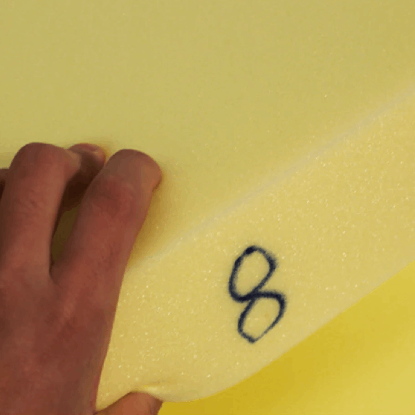 Drag Foam Pad 24" by 80" ( 8 Thicknesses ) Drag Universe