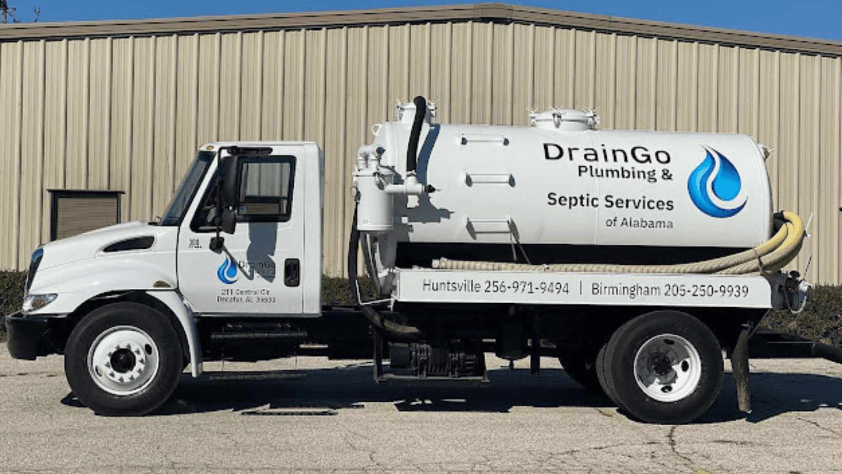 Septic Pumping DrainGo Plumbing I Birmingham Alabama Plumbers