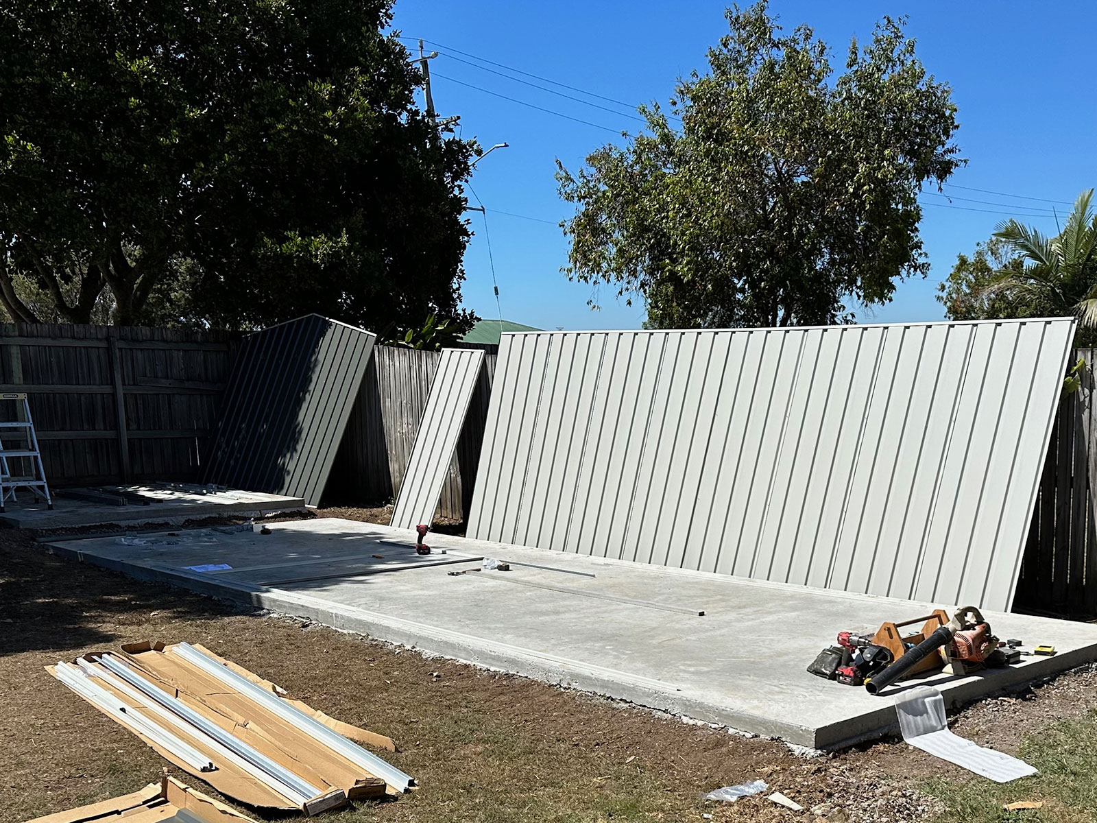 Concrete Shed Slabs Durable and Efficient Drain & Retain