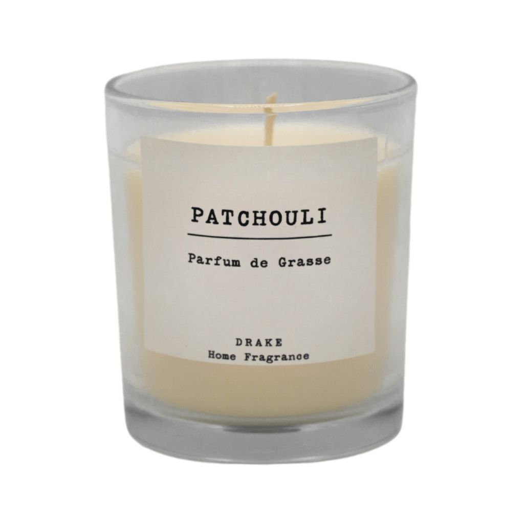 Bougie parfumée cire végétale Patchouli DRAKE MANUFACTURE
