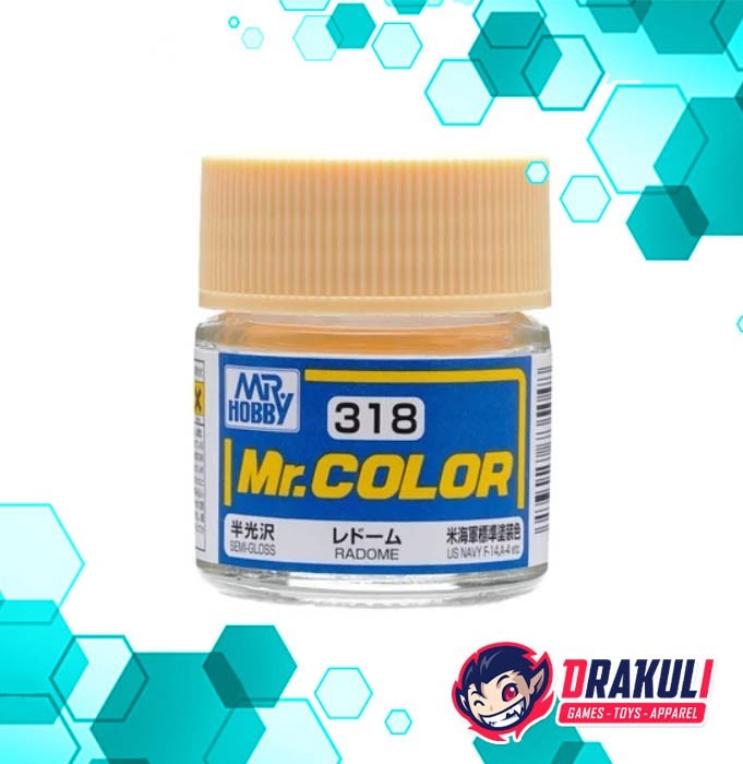 Mr. Hobby Mr. Color Model Kit Paint Radome C318 Drakuli