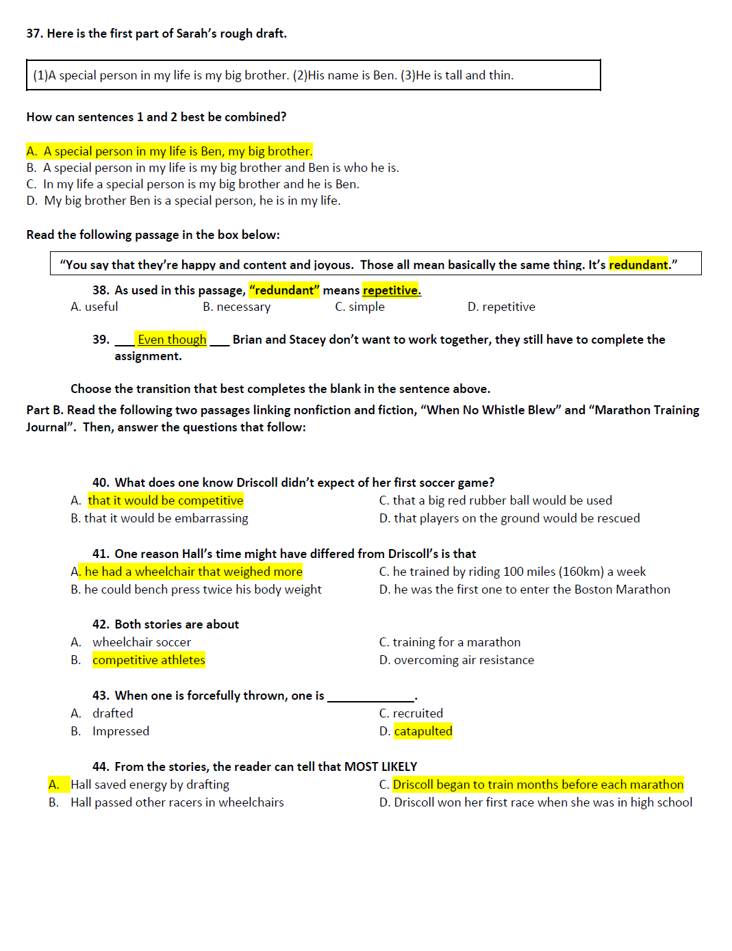 8th Grade Ela Worksheets Pdf bloging2020.blogspot.com