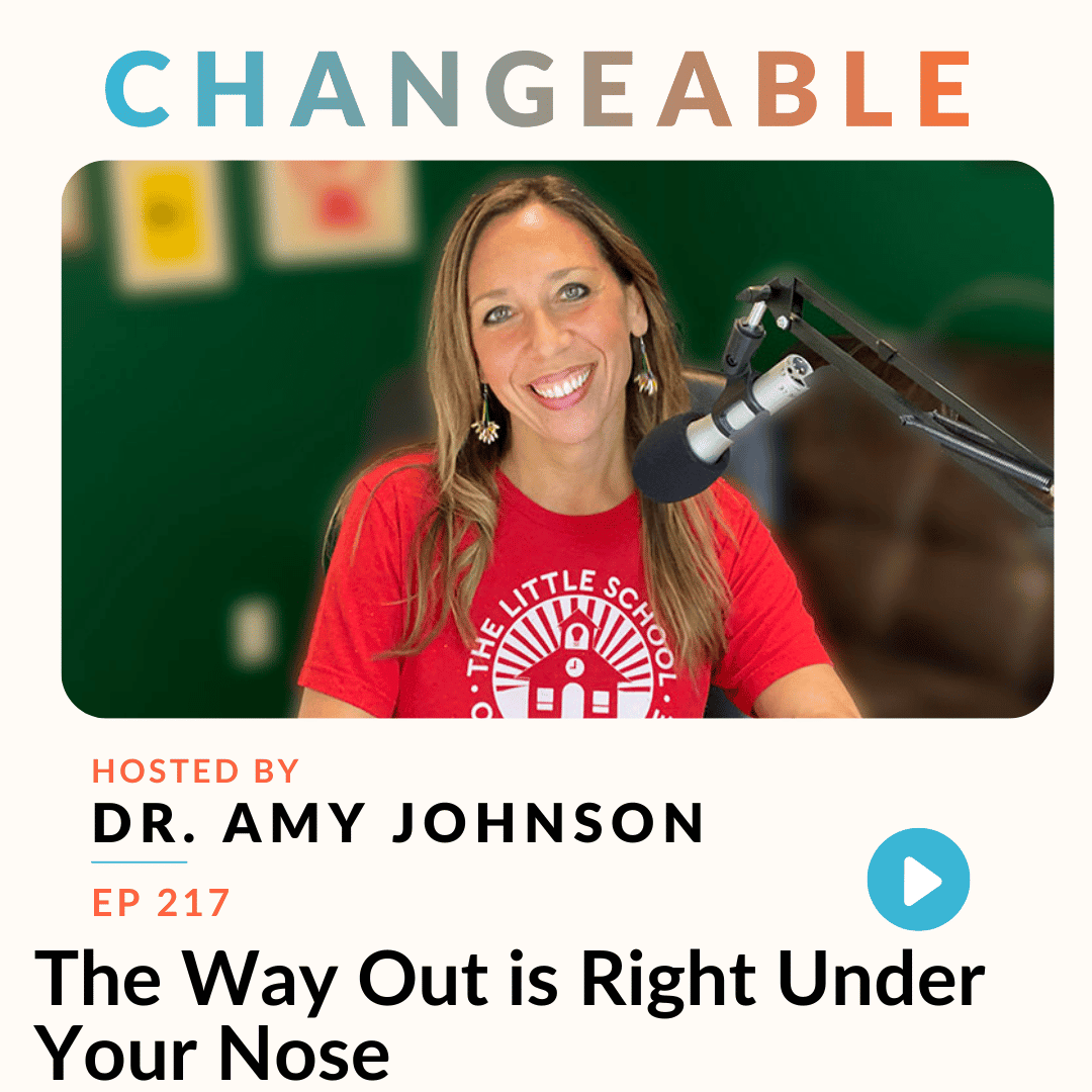 EP224 The way out is right under your nose Podcast Dr. Amy Johnson