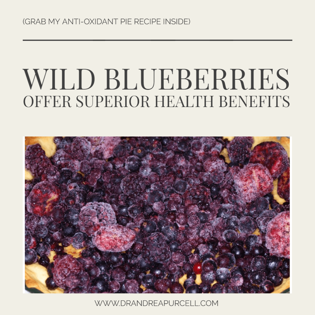 Truly Wild Blueberries Offer Superior Health Benefits Dr. Andrea Purcell