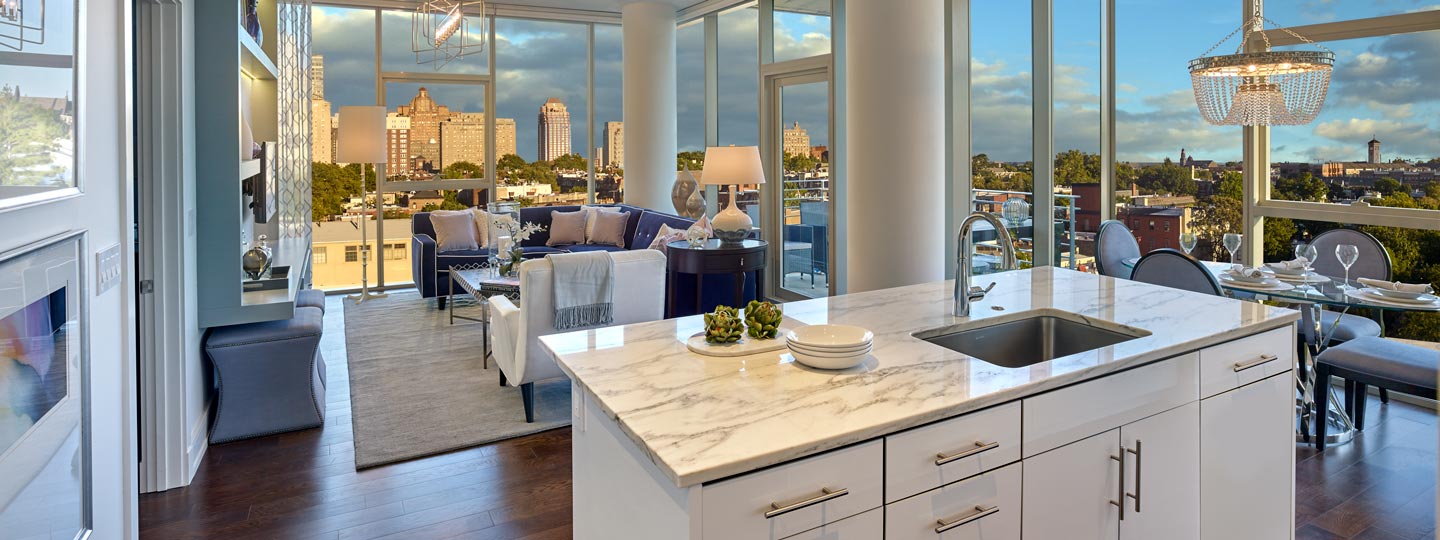oneriversideinteriorview Visionary Urban Real Estate Development
