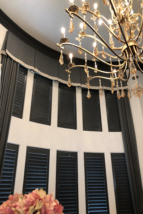 High Ceiling Drapery Workroom Houston