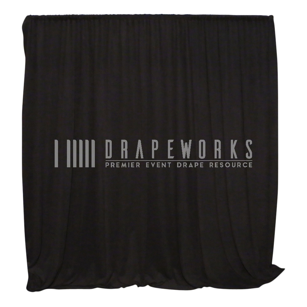 VELOUR BLACK Drapeworks