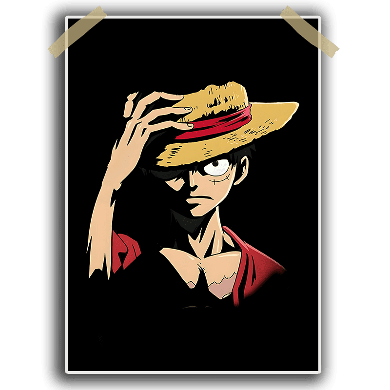 Luffy One Piece Single Poster 13×19 inches 300 GSM Laminated