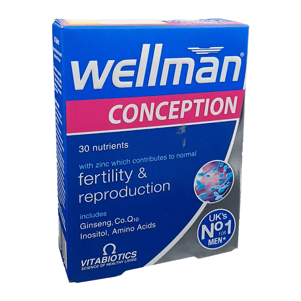 قرص ول من کانسپشن ویتابیوتیکس Vitabiotics Wellman Conception Tab