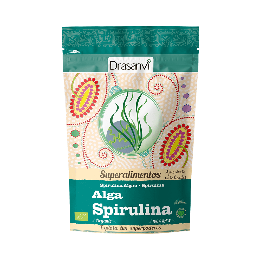 Alga Spirulina Bio 150 g Doypack Superalimentos Drasanvi Drasanvi