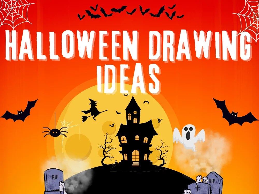 Halloween Drawing Ideas Easy And Fun Drawing Tutorials