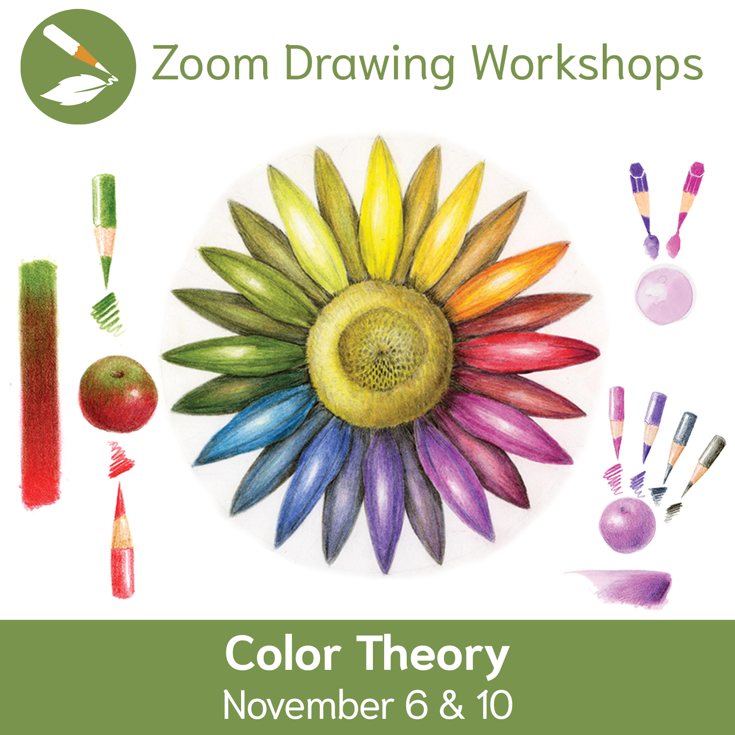 Recording of Zoom 77 Color Theory Draw Botanical LLC